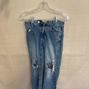 PacSun Blue Distressed Boyfriend Jeans